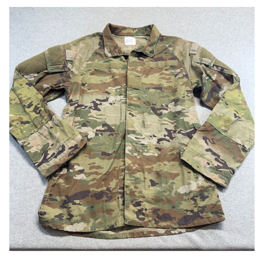 US Army OCP IHWCU Hot Weather Combat Uniform Coat Small Regular Military Shirt
